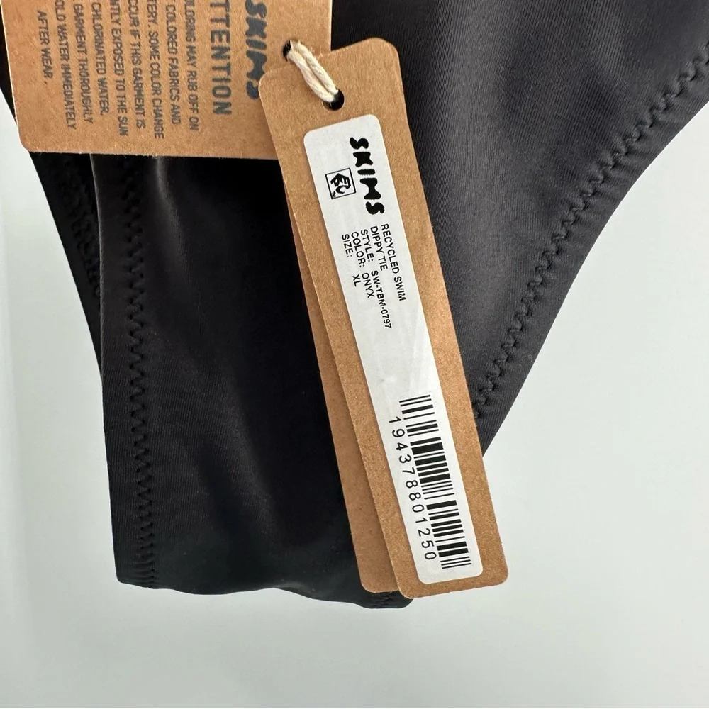 NWT Skims Black Bikini Set